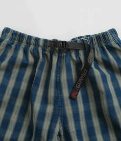 Gramicci OG Yarn Dye Shadow Plaid Jam Shorts - Blue -FLATSPOT Sales gramicci og yarn dye shadow plaid jam shorts blue 5