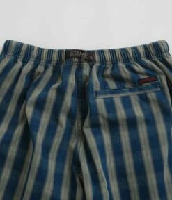 Gramicci OG Yarn Dye Shadow Plaid Jam Shorts - Blue -FLATSPOT Sales gramicci og yarn dye shadow plaid jam shorts blue 6