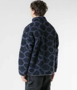 Gramicci Sherpa Jacket - Agate Navy -FLATSPOT Sales gramicci sherpa jacket agate navy 3 1