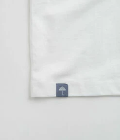 Helas Henne T-Shirt - White -FLATSPOT Sales helas henne t shirt white 3