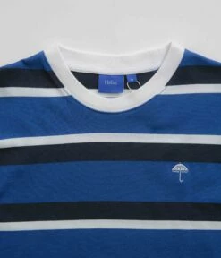 Helas Horizon Long Sleeve T-Shirt - Blue -FLATSPOT Sales helas horizon long sleeve t shirt blue 4