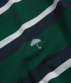 Helas Horizon Long Sleeve T-Shirt - Green -FLATSPOT Sales helas horizon long sleeve t shirt green 3