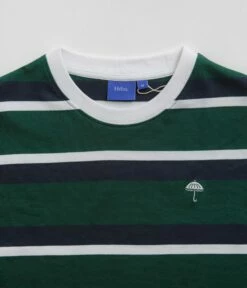 Helas Horizon Long Sleeve T-Shirt - Green -FLATSPOT Sales helas horizon long sleeve t shirt green 4