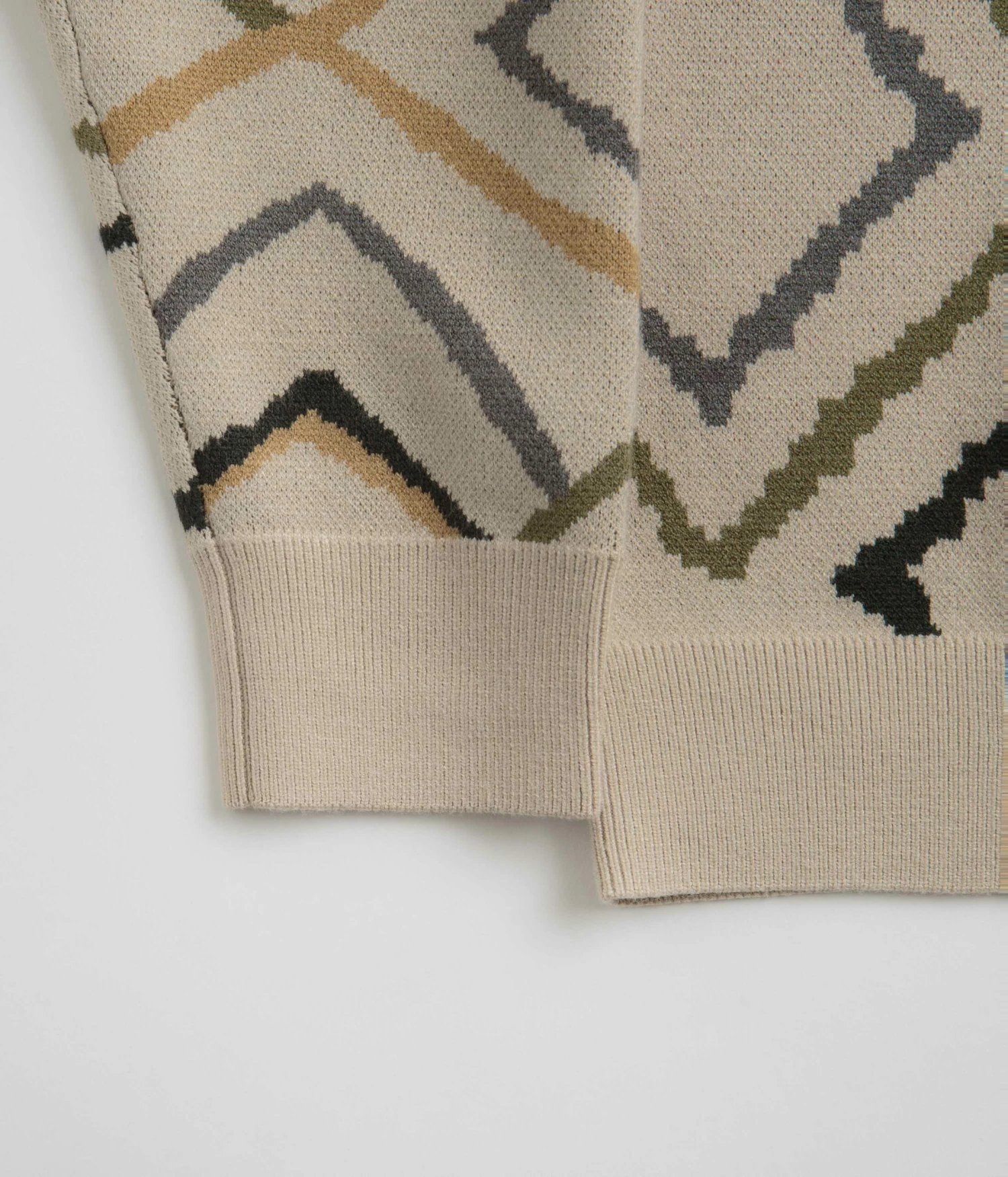 Helas Polo Club Knit Sweatshirt - Off White 4 Helas Polo Club Knit Sweatshirt - Off White - Image 2