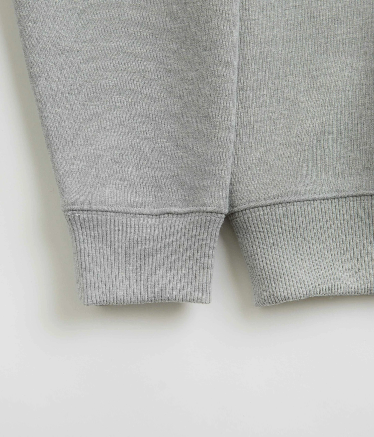 Helas Round Crewneck Sweatshirt - Heather Grey 4 Helas Round Crewneck Sweatshirt - Heather Grey - Image 2