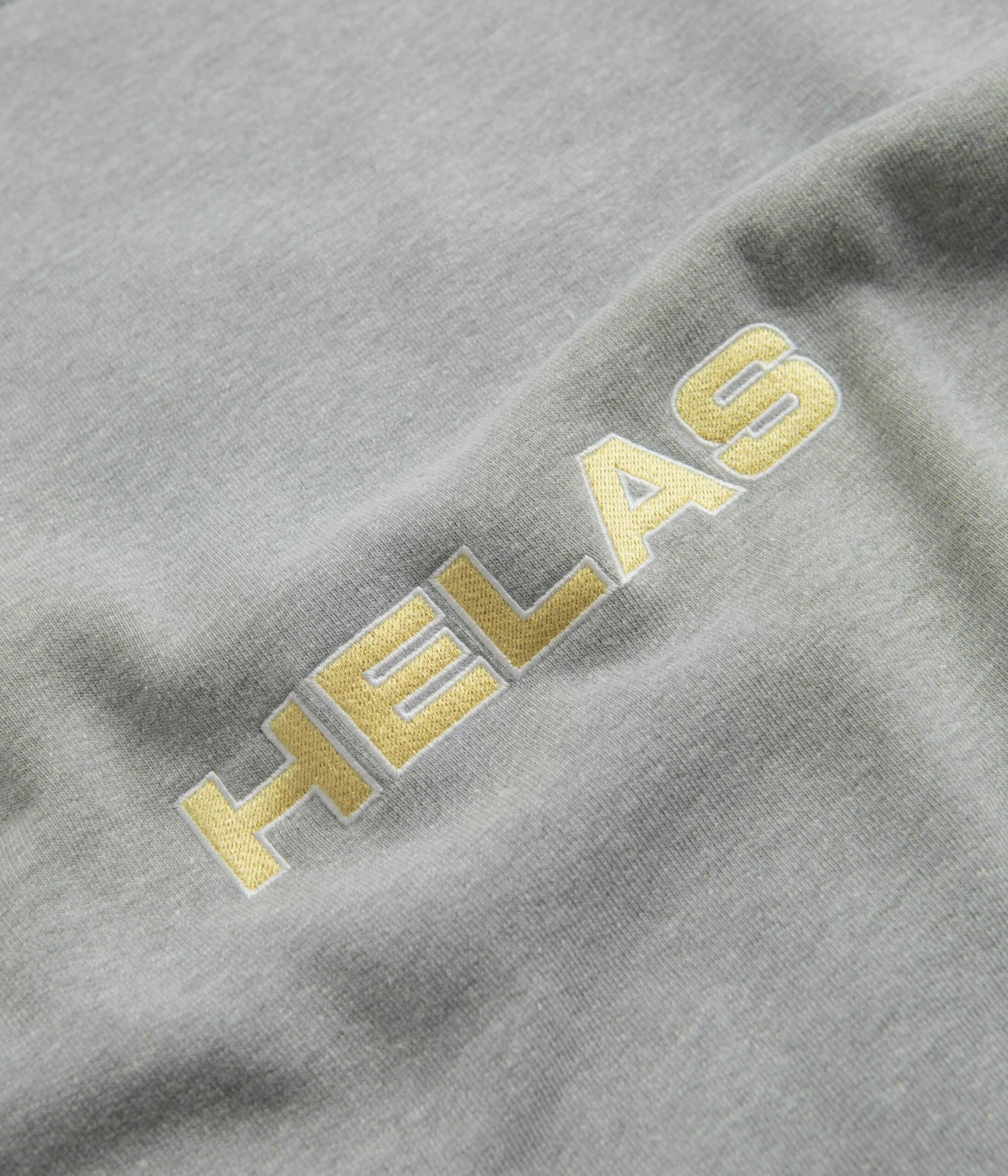 Helas Round Crewneck Sweatshirt - Heather Grey 5 Helas Round Crewneck Sweatshirt - Heather Grey - Image 3