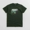Hockey Thin Ice T-Shirt - Dark Green