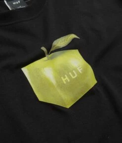 HUF Apple Box T-Shirt - Black -FLATSPOT Sales huf apple box t shirt black 3