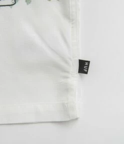 HUF Best Boys Resort Short Sleeve Shirt - White -FLATSPOT Sales huf best boys resort short sleeve shirt white 3