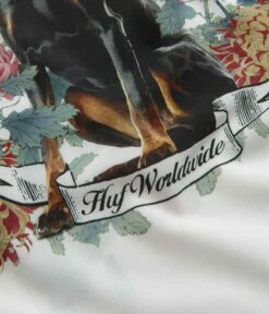 HUF Best Boys Resort Short Sleeve Shirt - White -FLATSPOT Sales huf best boys resort short sleeve shirt white 4