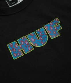 HUF Cheata T-Shirt - Black -FLATSPOT Sales huf cheata t shirt black 3