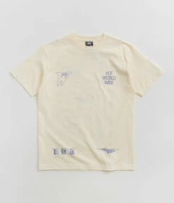 HUF Gundam Wing Heads T-Shirt - Bone