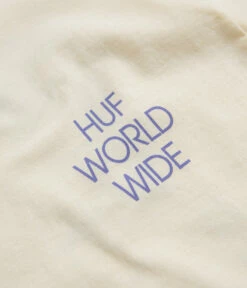 HUF Gundam Wing Heads T-Shirt - Bone -FLATSPOT Sales huf gundam wing heads t shirt bone 3