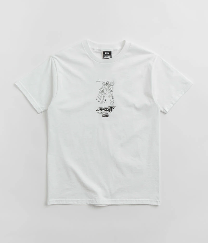 HUF Heavy Arms Schematics T-Shirt - White 3 HUF Heavy Arms Schematics T-Shirt - White - Image 2