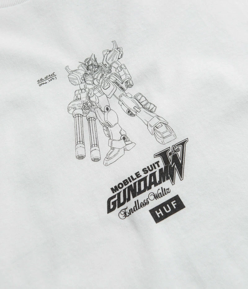 HUF Heavy Arms Schematics T-Shirt - White 4 HUF Heavy Arms Schematics T-Shirt - White - Image 3