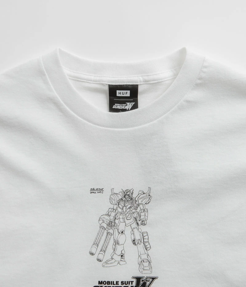 HUF Heavy Arms Schematics T-Shirt - White 5 HUF Heavy Arms Schematics T-Shirt - White - Image 4