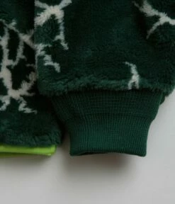 HUF Quake Sherpa 1/4 Zip Fleece - Forest Green 9 HUF Quake Sherpa 1/4 Zip Fleece - Forest Green -FLATSPOT Sales huf quake sherpa 1 4 zip fleece forest green 4