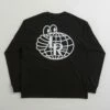 Last Resort AB Atlas Monogram Long Sleeve T-Shirt - Black / White