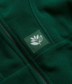 Magenta Antartic Zipped Hoodie - Green -FLATSPOT Sales magenta antartic zipped hoodie green 3