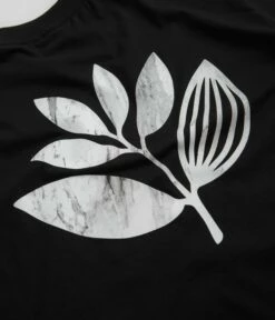 Magenta Marble T-Shirt - Black -FLATSPOT Sales magenta marble t shirt black 5