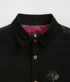 Magenta Rover Cord Overshirt - Black -FLATSPOT Sales magenta rover cord overshirt black 5