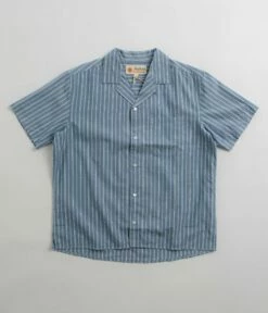 Mollusk Cosmo Shirt - Blue Chambray Dobby
