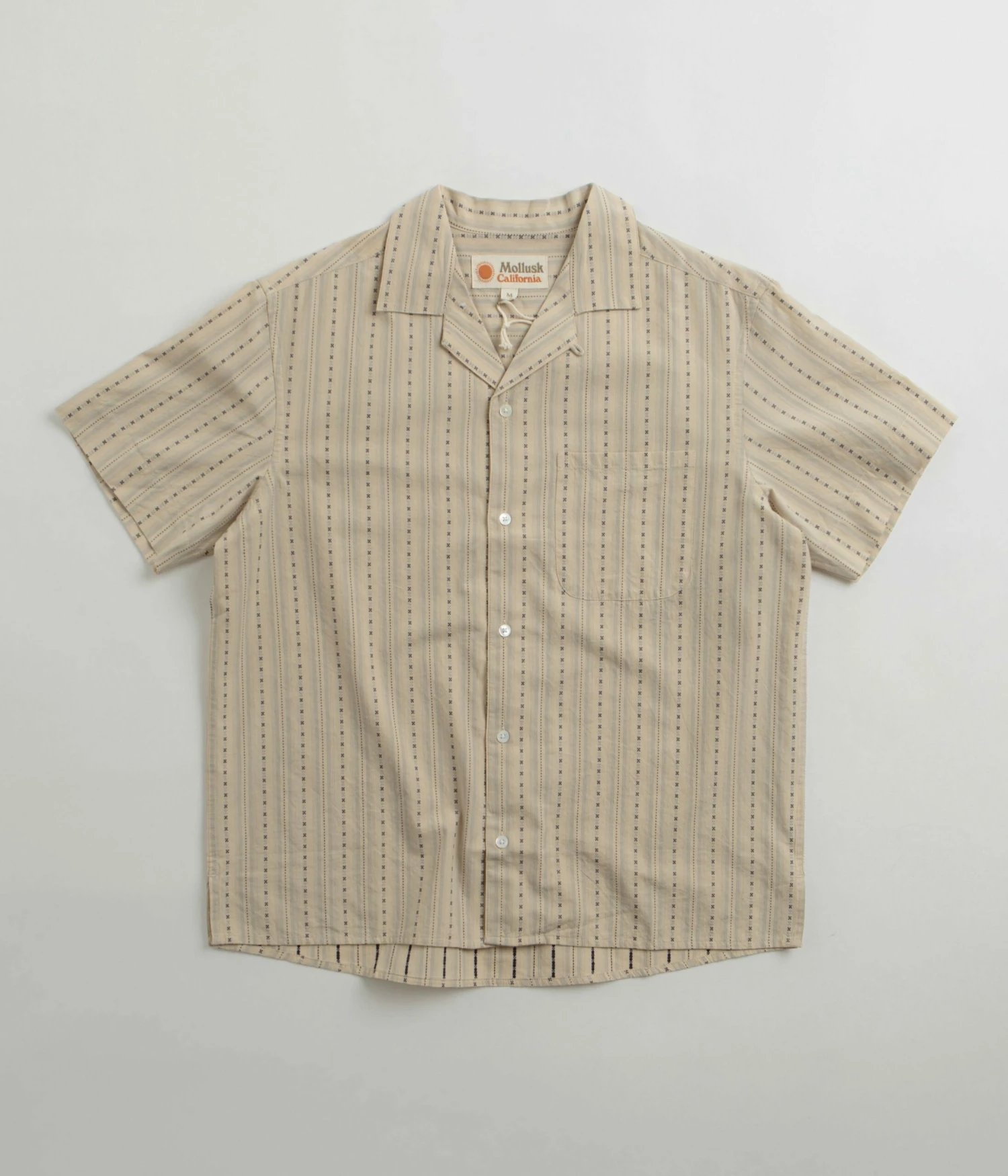 Mollusk Cosmo Shirt - Natural Dobby 3 Mollusk Cosmo Shirt - Natural Dobby