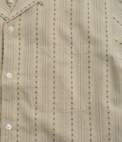 Mollusk Cosmo Shirt - Natural Dobby 9 Mollusk Cosmo Shirt - Natural Dobby -FLATSPOT Sales mollusk cosmo shirt natural dobby 4