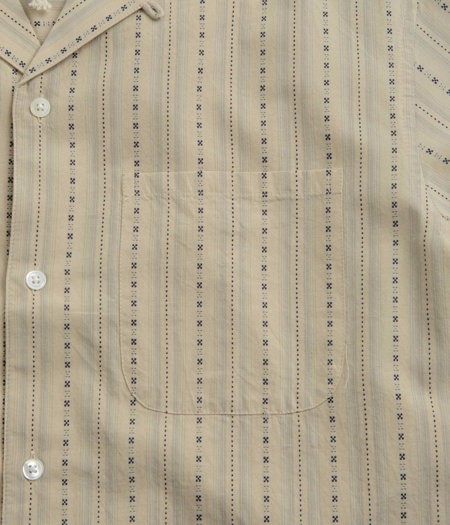 Mollusk Cosmo Shirt - Natural Dobby 6 Mollusk Cosmo Shirt - Natural Dobby - Image 4