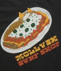 Mollusk Enchilada T-Shirt - Black -FLATSPOT Sales mollusk enchilada t shirt black 5