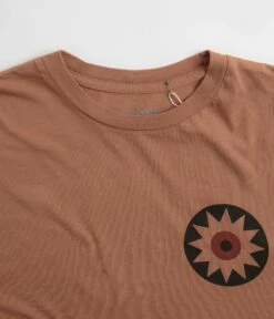 Mollusk Eye In The Sky T-Shirt - Redwood -FLATSPOT Sales mollusk eye in the sky t shirt redwood 3