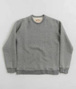 Mollusk Heavy Terry Crewneck Sweatshirt - Heather Grey
