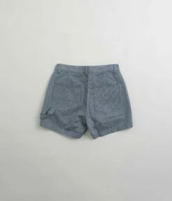 Mollusk Womens Painter Shorts - Railroad Stripe 12 Mollusk Womens Painter Shorts - Railroad Stripe -FLATSPOT Sales mollusk painter shorts railroad stripe 3