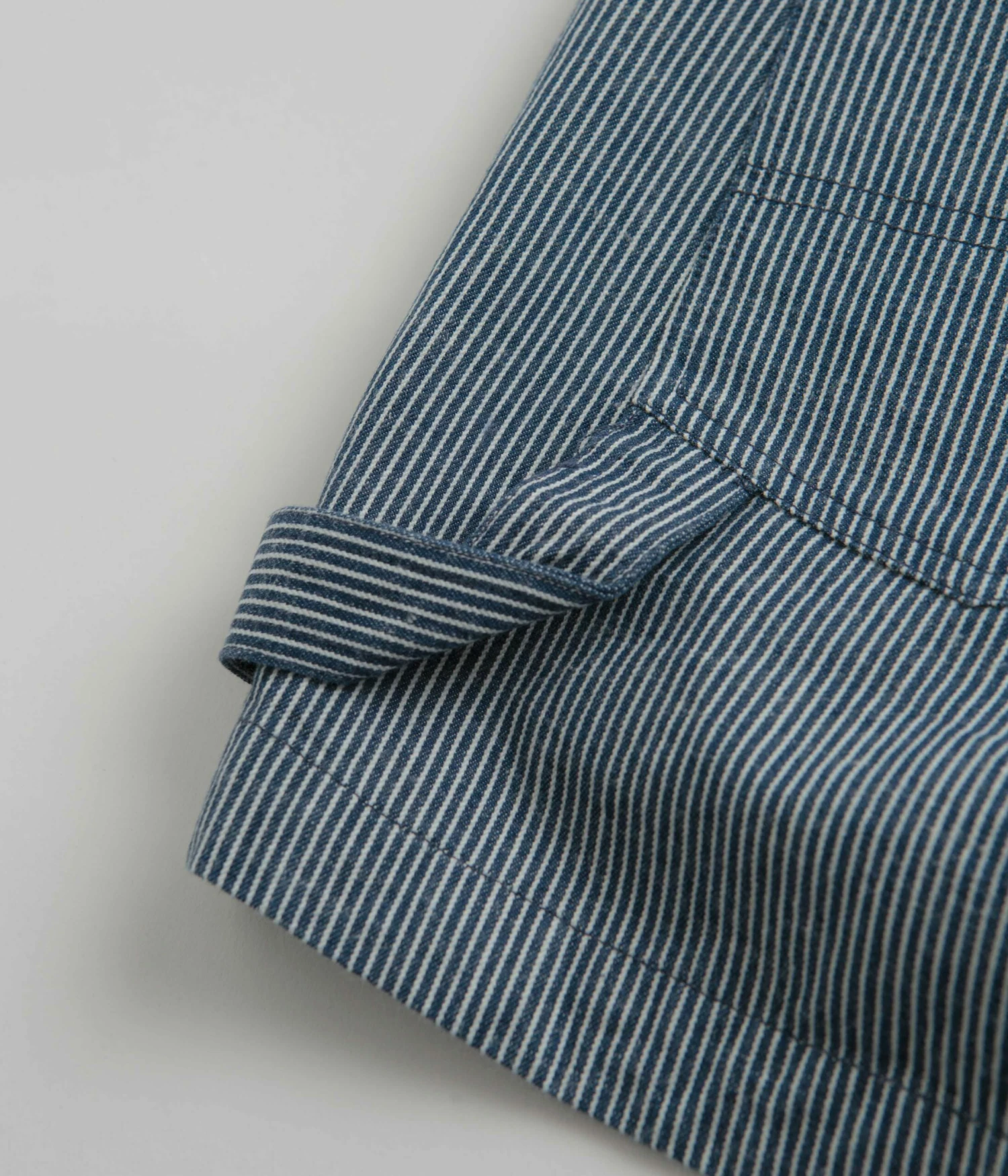 Mollusk Womens Painter Shorts - Railroad Stripe 10 Mollusk Womens Painter Shorts - Railroad Stripe - Image 8