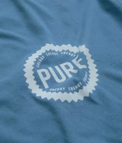 Mollusk Pure Energy T-Shirt - True Blue -FLATSPOT Sales mollusk pure energy t shirt true blue 4