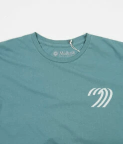 Mollusk Team T-Shirt - Washed Sapphire -FLATSPOT Sales mollusk team t shirt washed sapphire 2