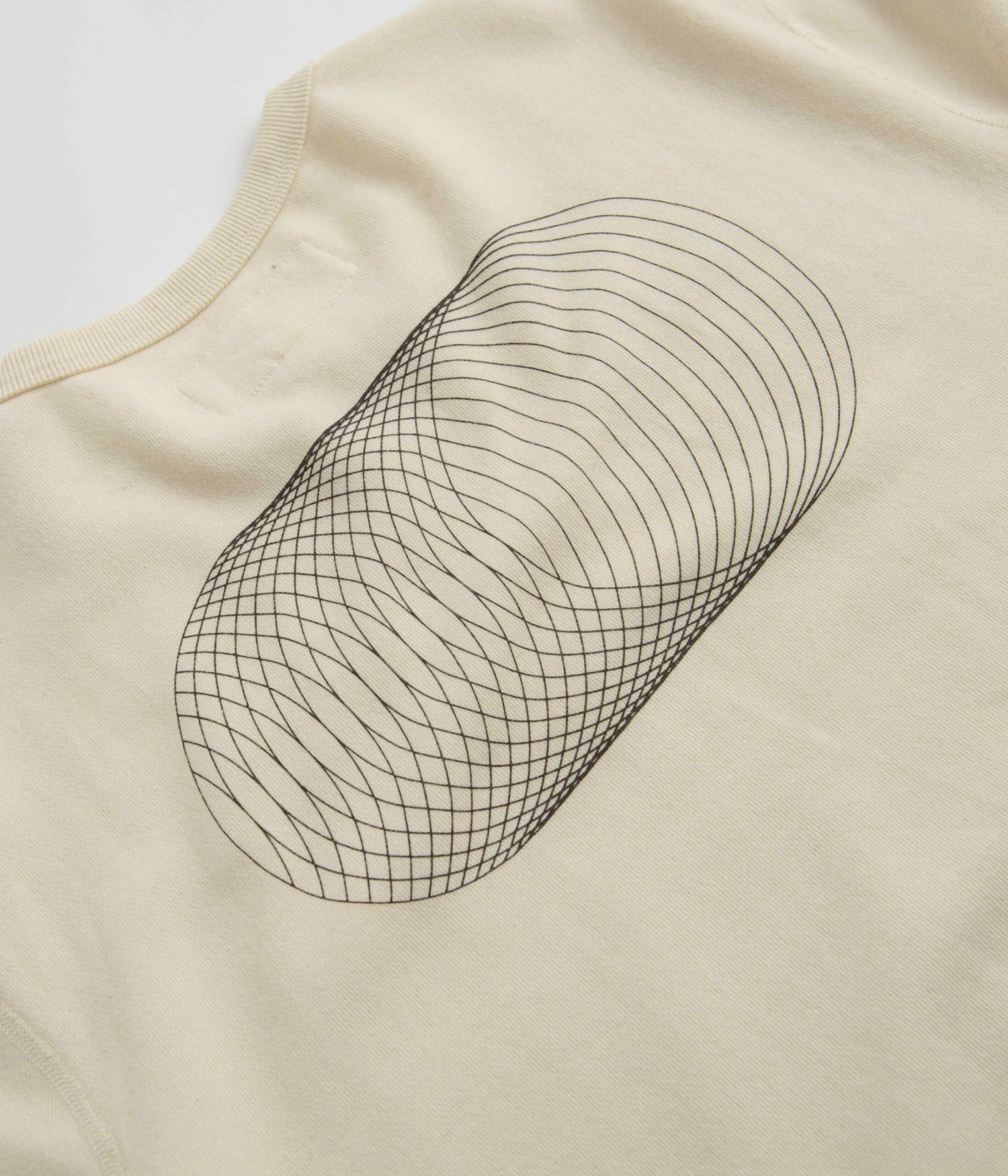 Mollusk Vibrations Crewneck Sweatshirt - Super Natural 8 Mollusk Vibrations Crewneck Sweatshirt - Super Natural - Image 6