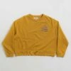 Mollusk Womens Snail Crewneck Sweatshirt - Mustard 1 Mollusk Womens Snail Crewneck Sweatshirt - Mustard -FLATSPOT Sales mollusk womens snail crewneck sweatshirt mustard 1