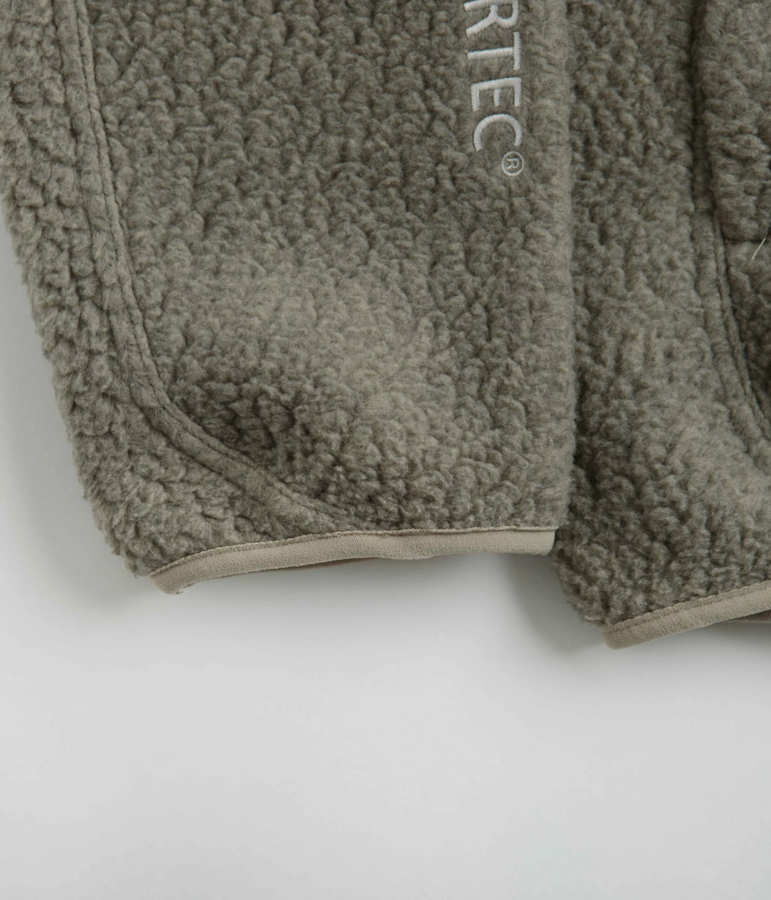 Nike ACG Arctic Wolf Full Zip Fleece - Khaki / Light Iron Ore / Summit White 5 Nike ACG Arctic Wolf Full Zip Fleece - Khaki / Light Iron Ore / Summit White - Image 3