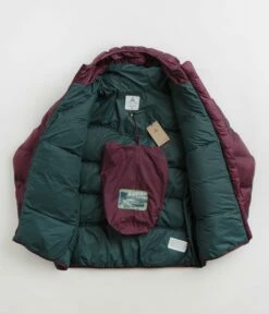 Nike ACG Lunar Lake Puffer Jacket - Night Maroon / Deep Jungle / Summit White -FLATSPOT Sales nike acg lunar lake puffer jacket night maroon deep jungle summit white 2