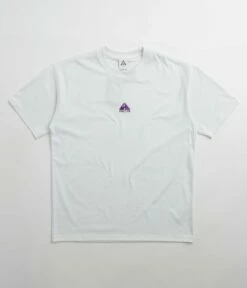 Nike ACG Lungs T-Shirt - Summit White / Purple Cosmos