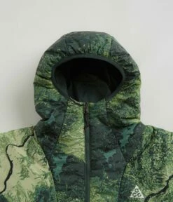 Nike ACG Rope De Dope Print Jacket - Vintage Green / Summit White -FLATSPOT Sales nike acg rope de dope print jacket vintage green summit white 3