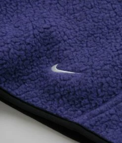 Nike ACG Womens Arctic Wolf Fleece Vest - Persian Violet / Black / Summit White -FLATSPOT Sales nike acg womens arctic wolf fleece vest persian violet black summit white 7