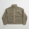 Nike ACG Womens Arctic Wolf Full-Zip Fleece - Khaki / Khaki / Summit White