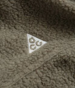 Nike ACG Womens Arctic Wolf Full-Zip Fleece - Khaki / Khaki / Summit White -FLATSPOT Sales nike acg womens arctic wolf full zip fleece khaki khaki summit white 3