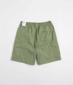 Nike Sportswear Nike Club Cargo Shorts - Oil Green / White -FLATSPOT Sales nike club cargo shorts oil green white 3
