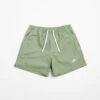 Nike Sportswear Nike Club Flow Shorts - Oil Green / White 2 Nike Sportswear Nike Club Flow Shorts - Oil Green / White -FLATSPOT Sales nike club flow shorts oil green white 1