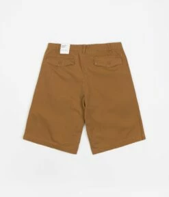 Nike Sportswear Nike Pleated Chino Shorts - Ale Brown / White -FLATSPOT Sales nike pleated chino shorts ale brown white 3
