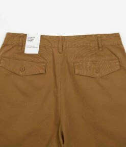 Nike Sportswear Nike Pleated Chino Shorts - Ale Brown / White -FLATSPOT Sales nike pleated chino shorts ale brown white 6