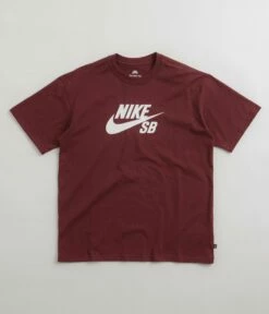 Nike SB Large Logo T-Shirt - Dark Team Red